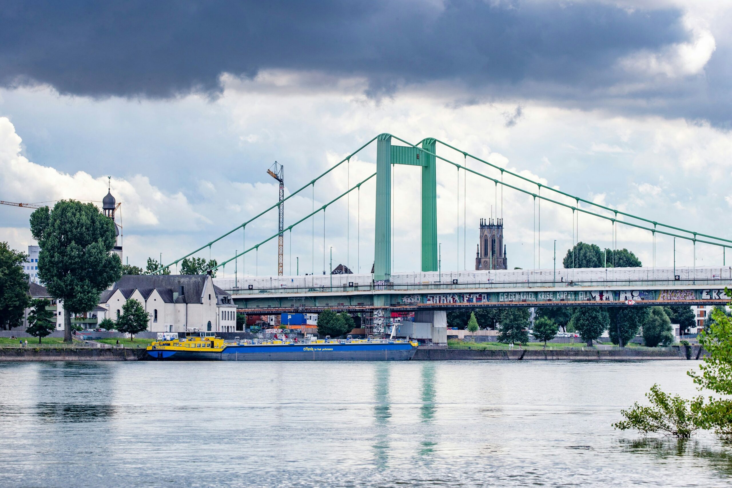 Hängepartie in Köln: Fertigstellung der Mülheimer Brücke verzögert sich erneut