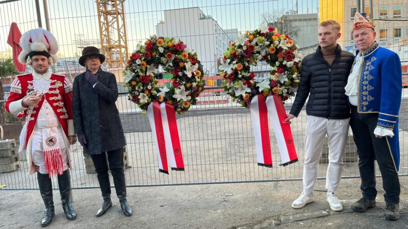 Stilles Gedenken: Einsturz des Kölner Stadtarchivs jährt sich an Rosenmontag zum 16. Mal