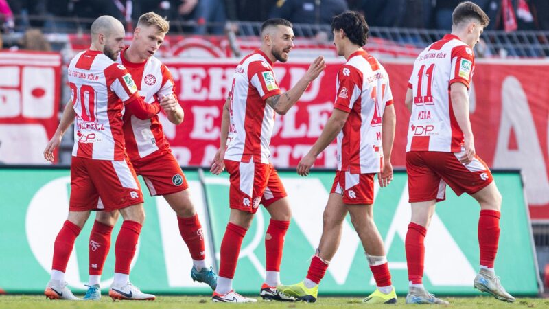 Regionalliga West: Fortuna Köln feiert den zweiten Sieg in Folge