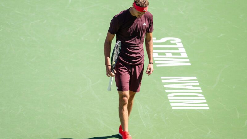 Tennis: Ohne Antworten: Zverev scheitert auch in Indian Wells