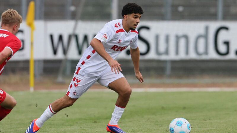 Nachwuchsfußball: Fayssal Harchaoui ist der stille Spielentscheider des 1. FC Köln