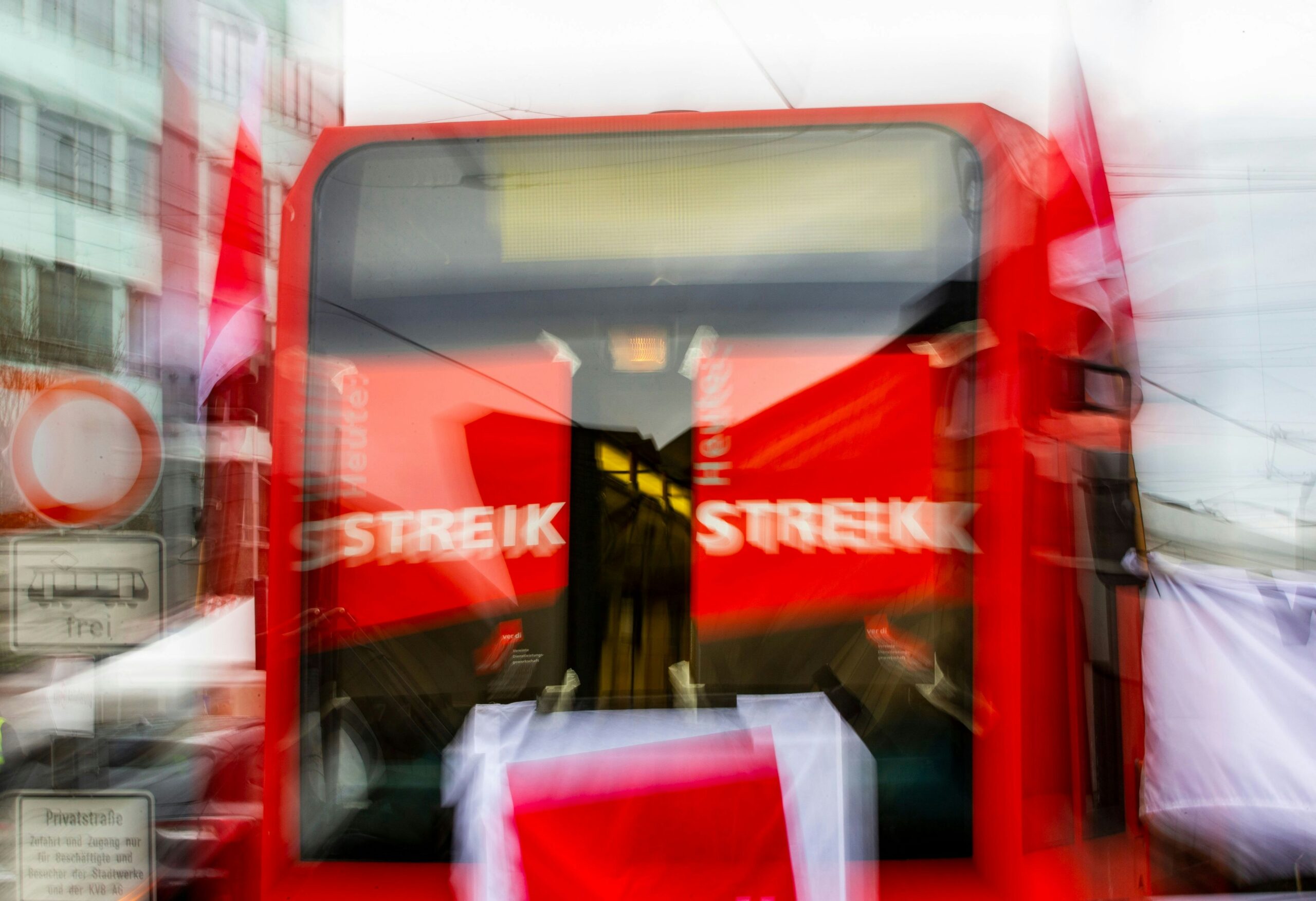 Aufruf von Verdi: Warnstreik bei den KVB am kommenden Mittwoch